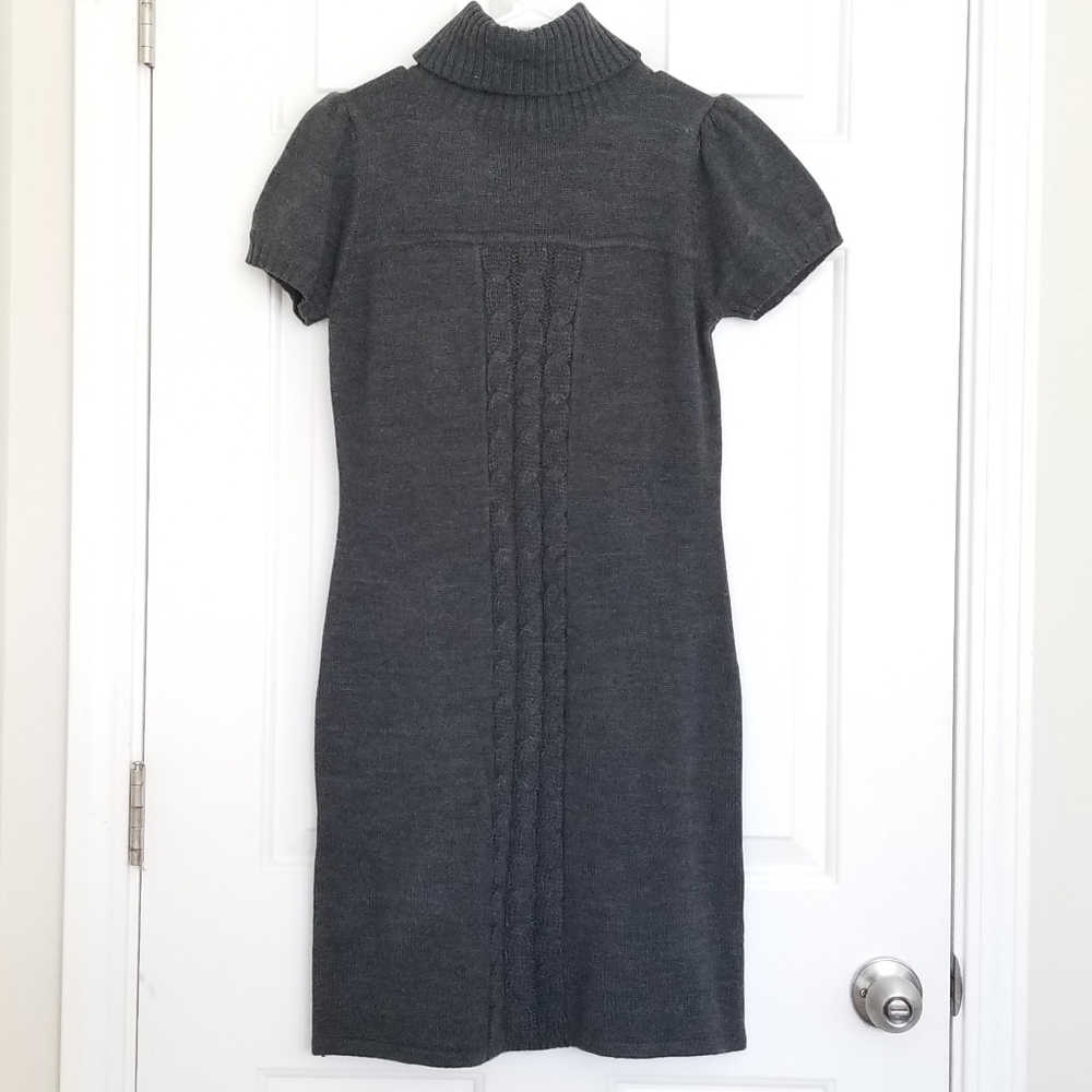 Pink republic dark gray girls sweater dress size L